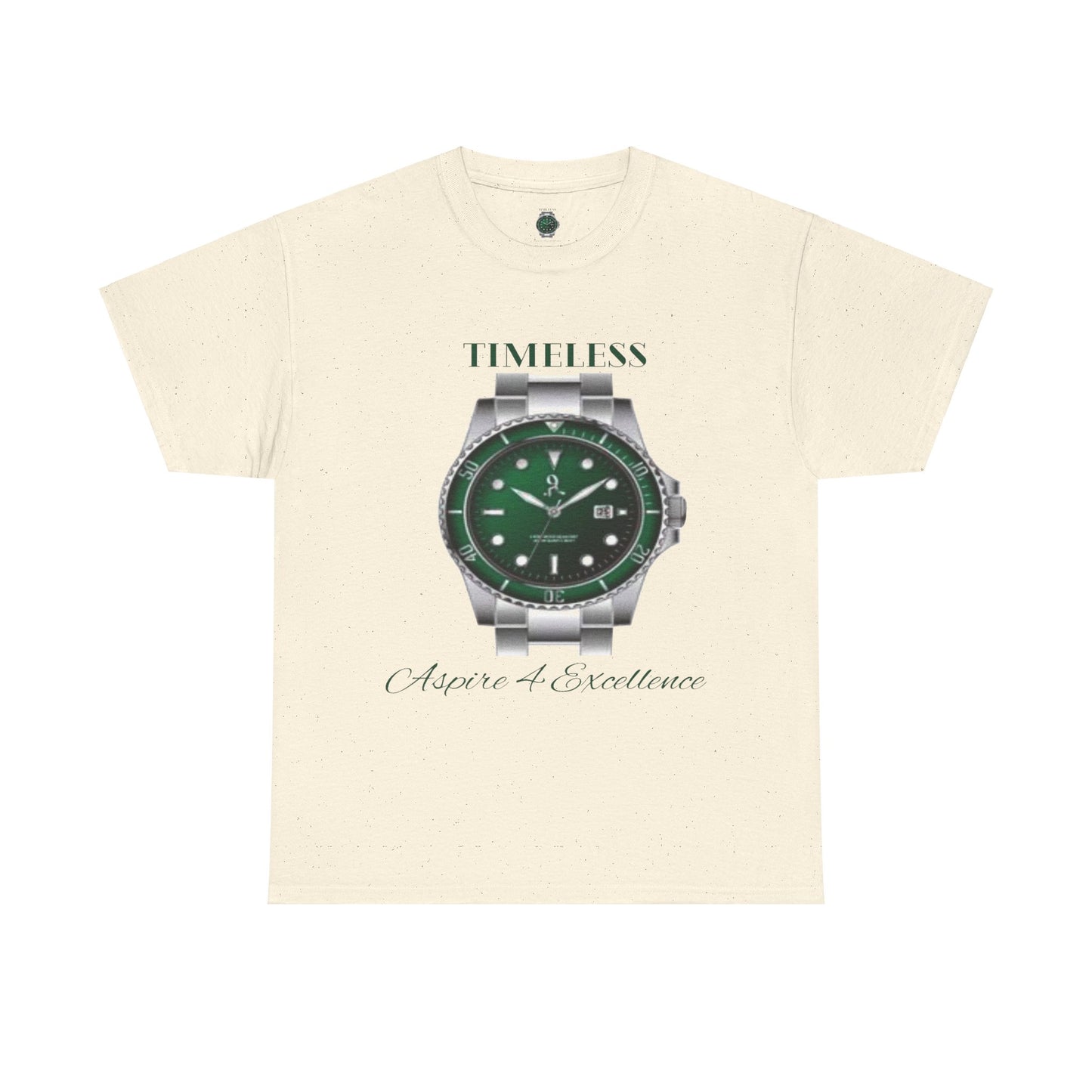 TIMELESS " Aspire 4 Excellence " Unisex Cotton Tee