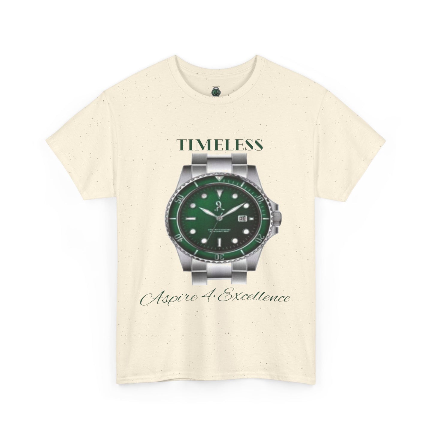 TIMELESS " Aspire 4 Excellence " Unisex Cotton Tee