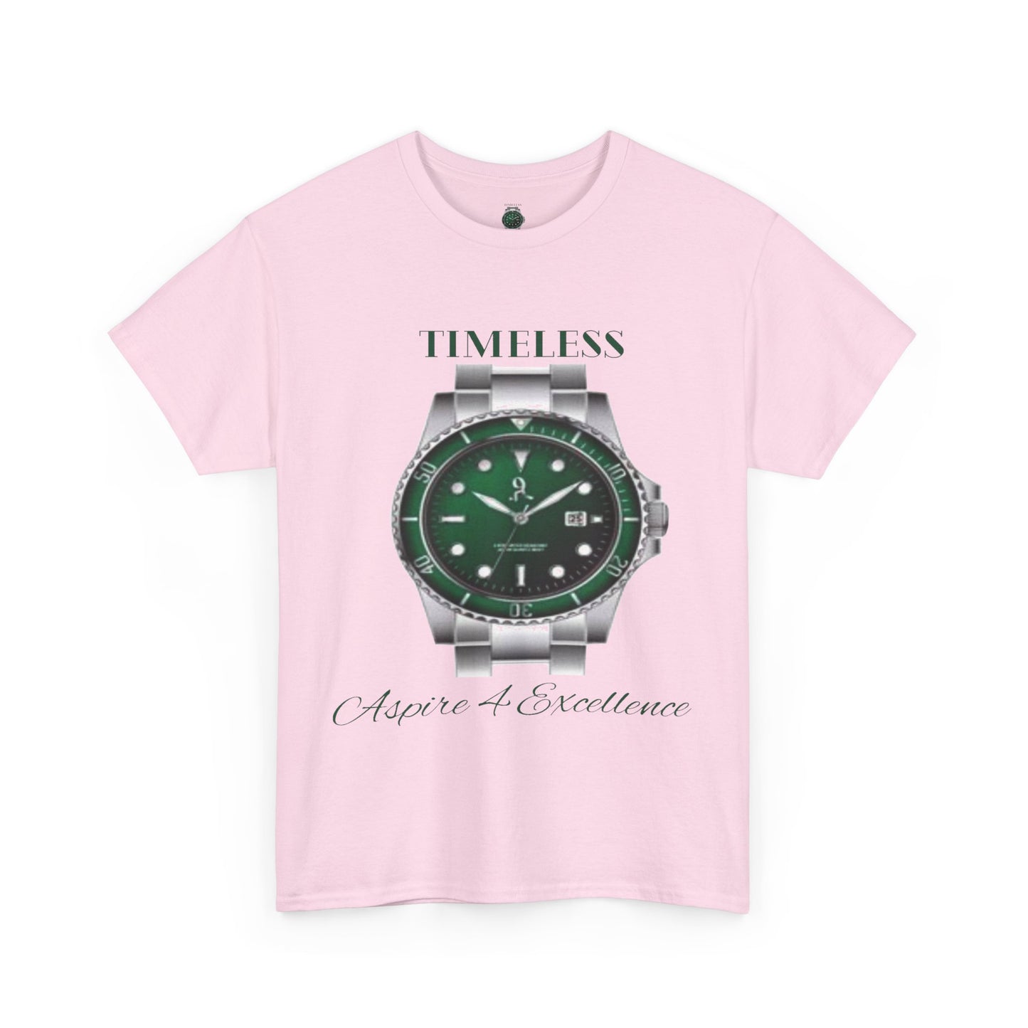 TIMELESS " Aspire 4 Excellence " Unisex Cotton Tee