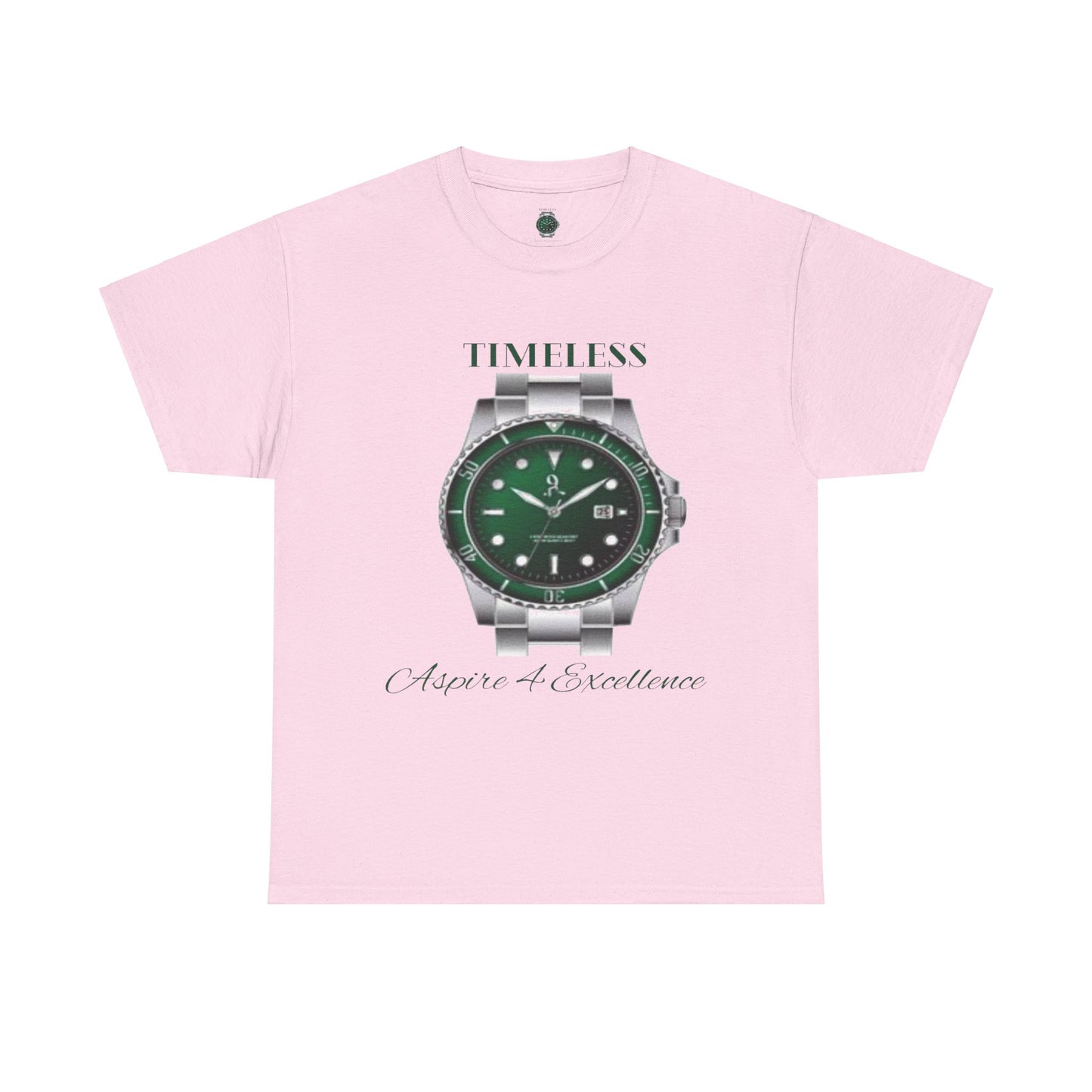 TIMELESS " Aspire 4 Excellence " Unisex Cotton Tee