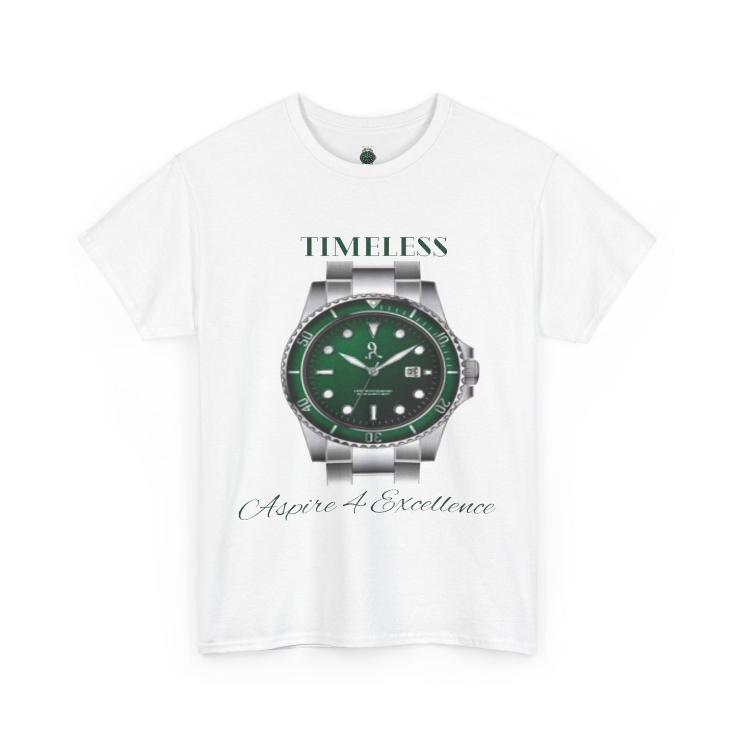 TIMELESS " Aspire 4 Excellence " Unisex Cotton Tee