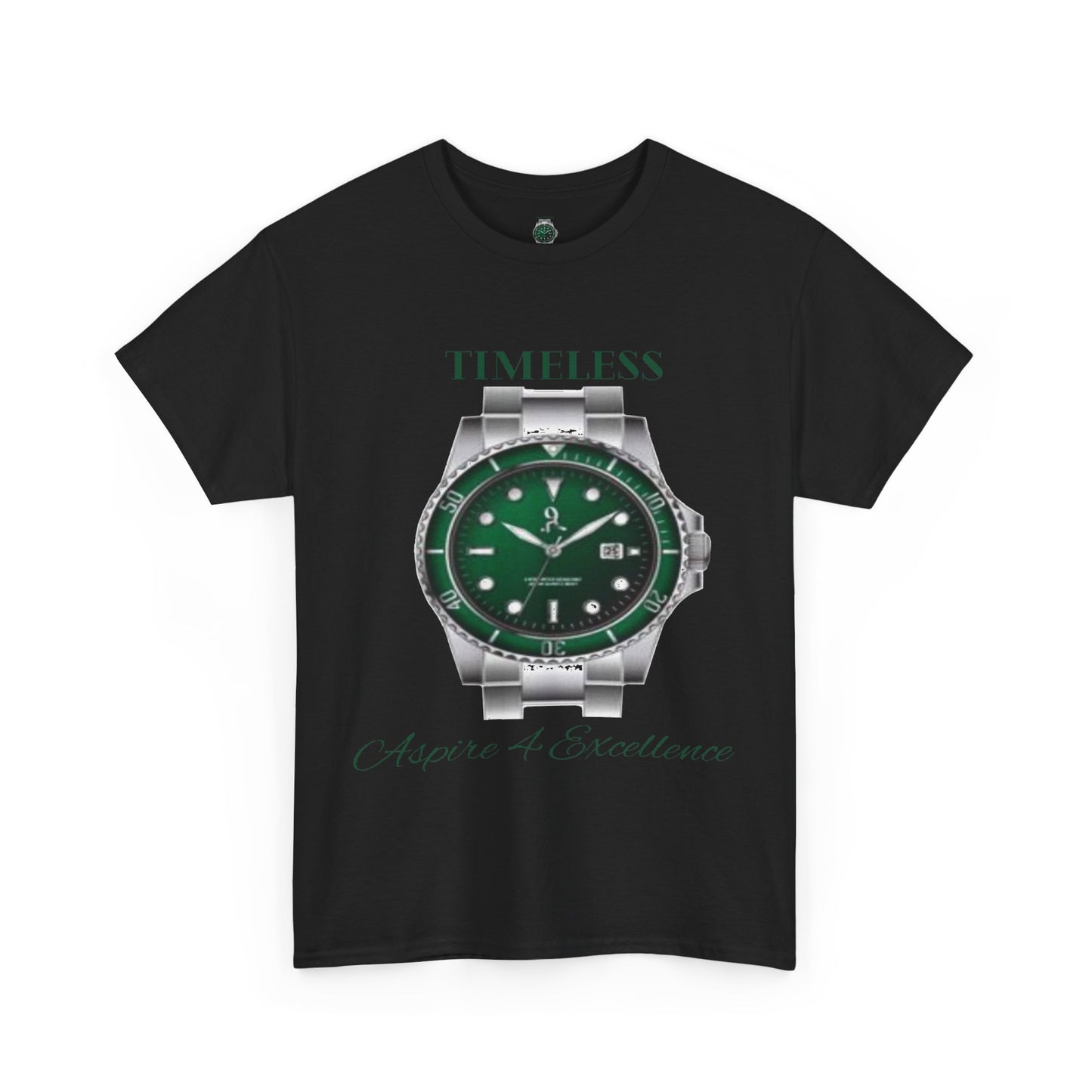 TIMELESS " Aspire 4 Excellence " Unisex Cotton Tee